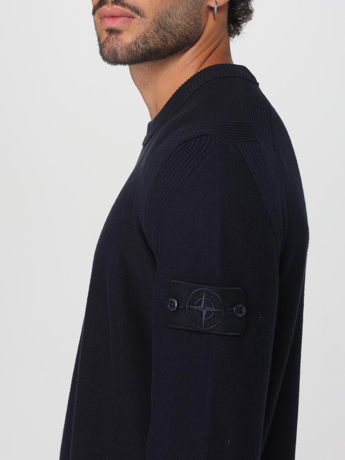 STONE ISLAND PULLOVER: Pullover herren Stone Island, Blau - Img 5