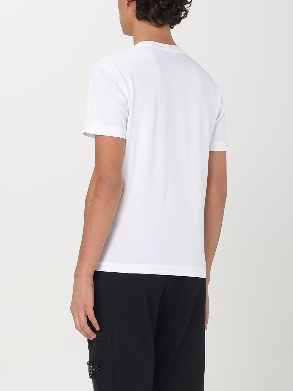 STONE ISLAND T-SHIRT: T-shirt men Stone Island, White - Img 2