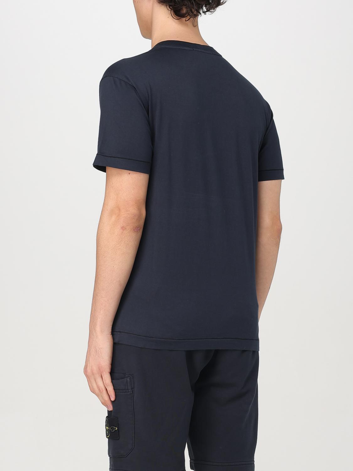 STONE ISLAND T-SHIRT: T-shirt men Stone Island, Blue - Img 2