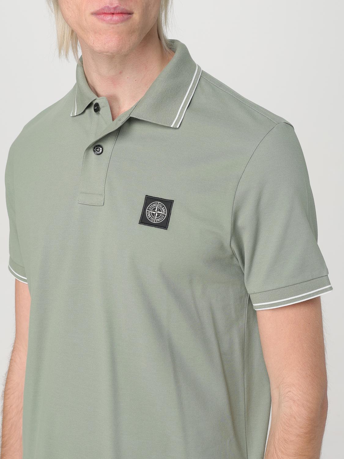 STONE ISLAND POLO: Polo herren Stone Island, Military - Img 5