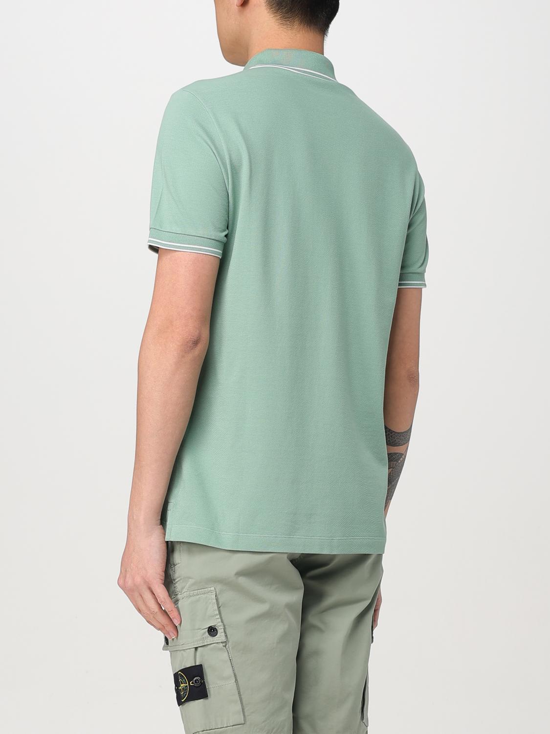 STONE ISLAND POLO: Polo homme Stone Island, Menthe - Img 2