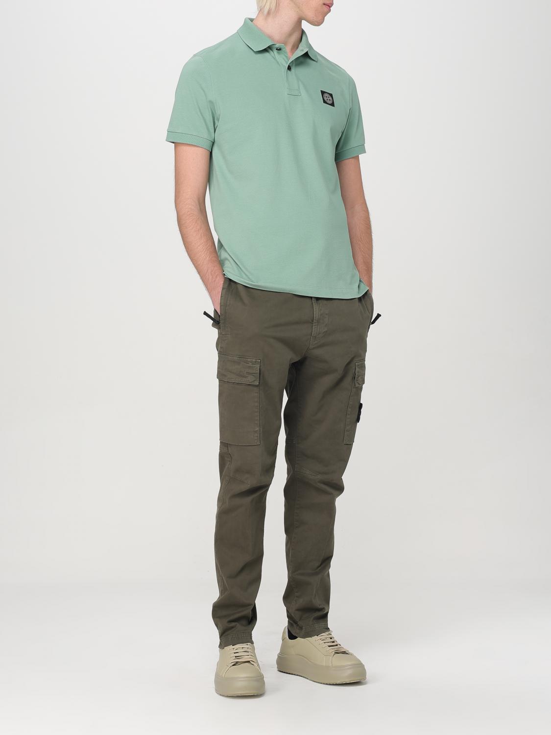 STONE ISLAND POLO: Polo homme Stone Island, Menthe - Img 2