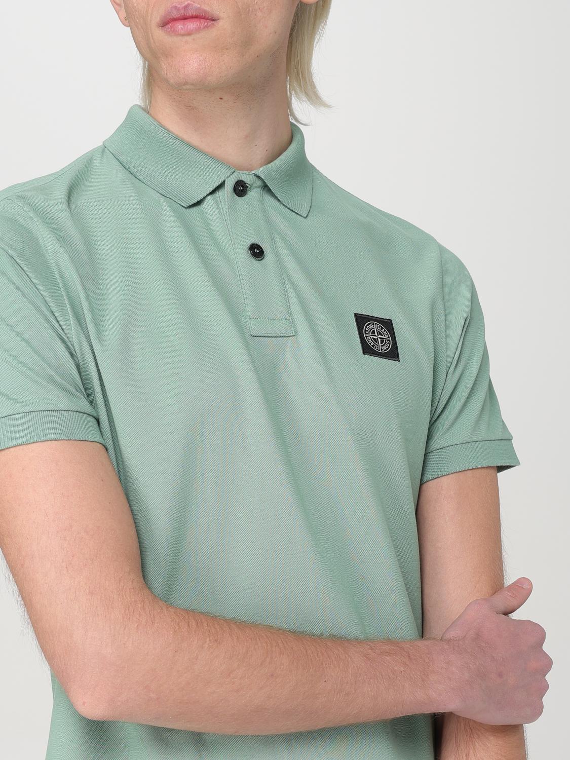 STONE ISLAND POLO: Polo homme Stone Island, Menthe - Img 5