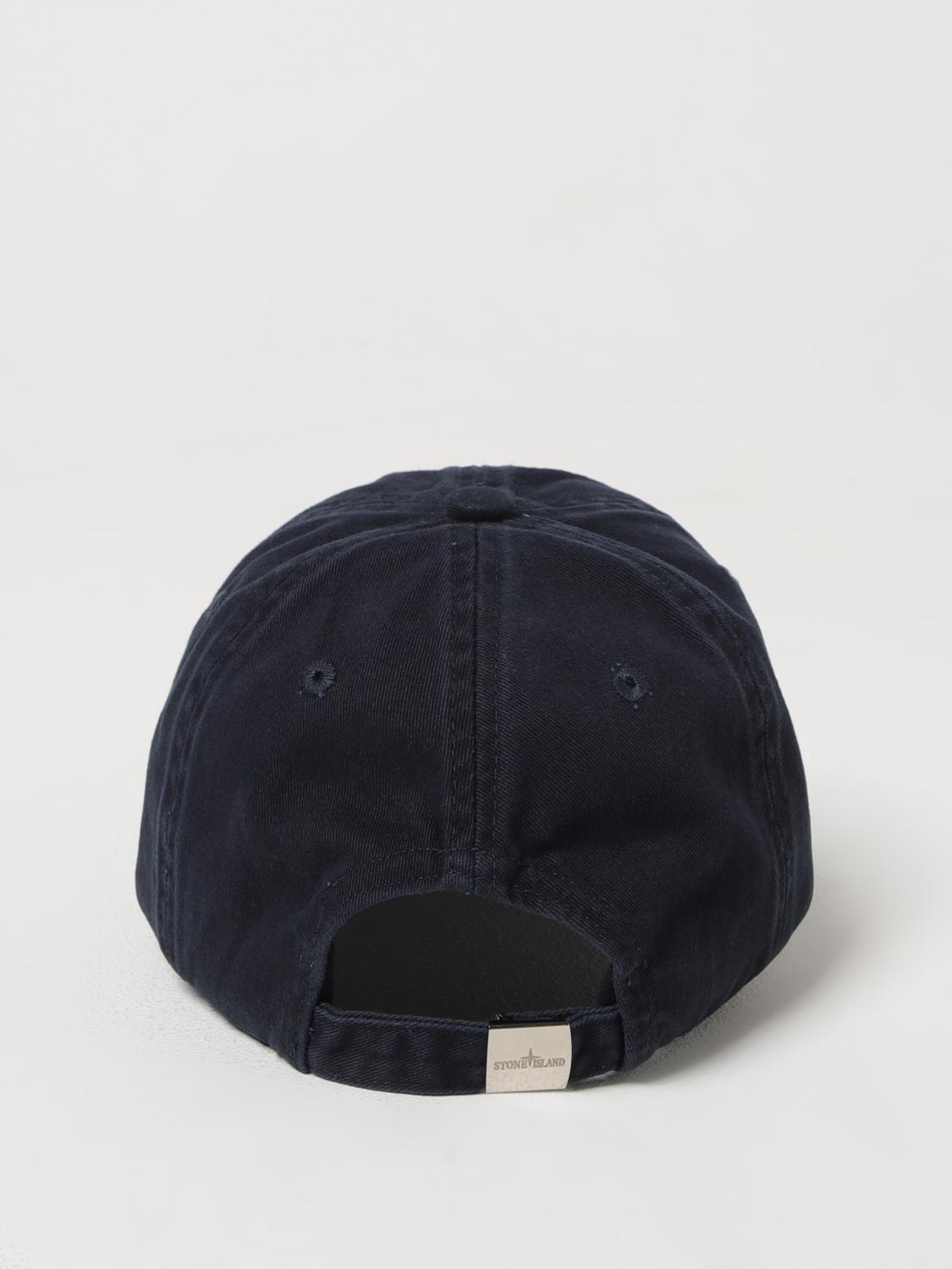 STONE ISLAND HAT: Hat men Stone Island, Blue - Img 3