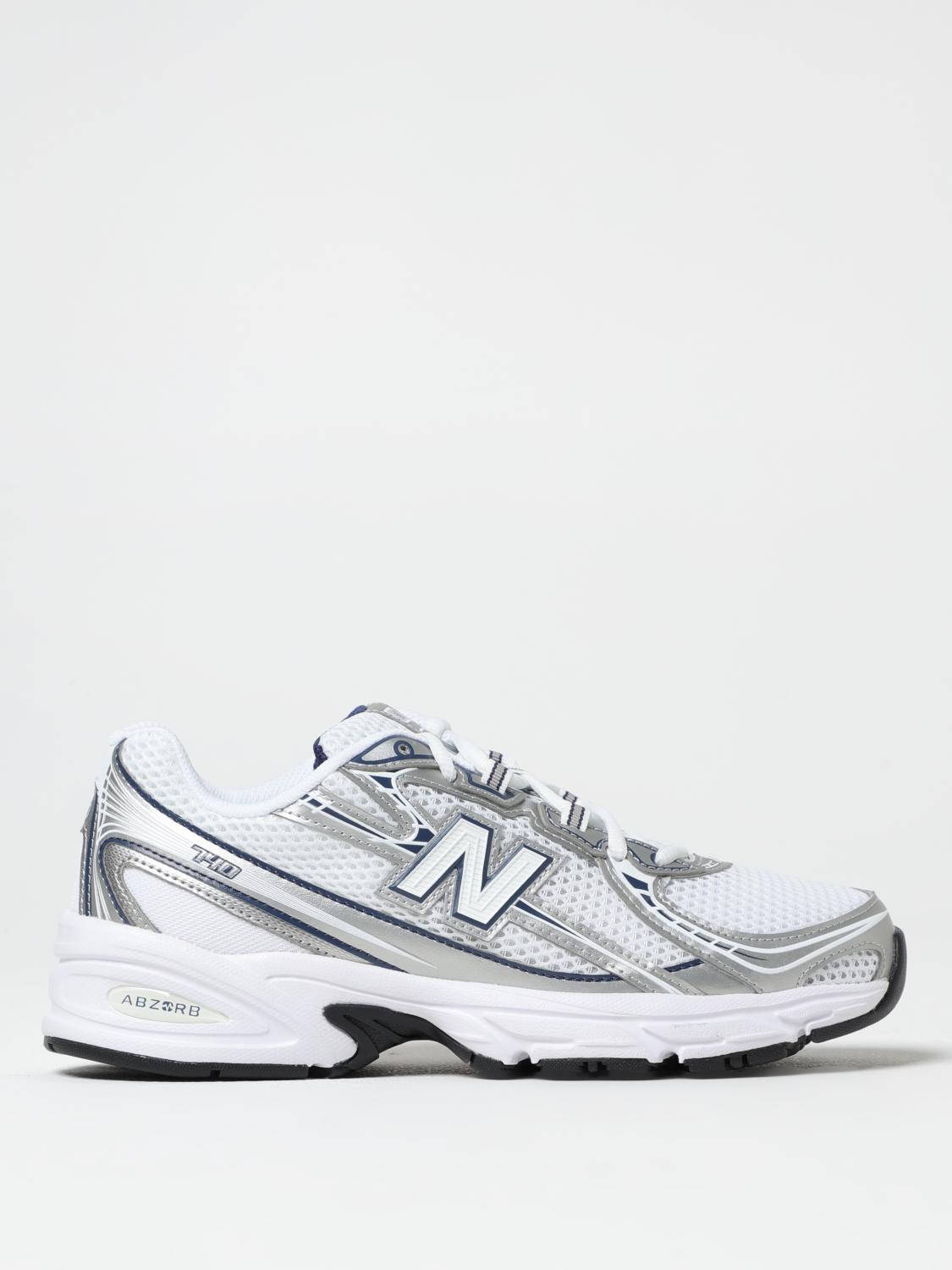 NEW BALANCE SNEAKERS: Sneakers 740 New Balance in mesh e gomma , Bianco - Img 1