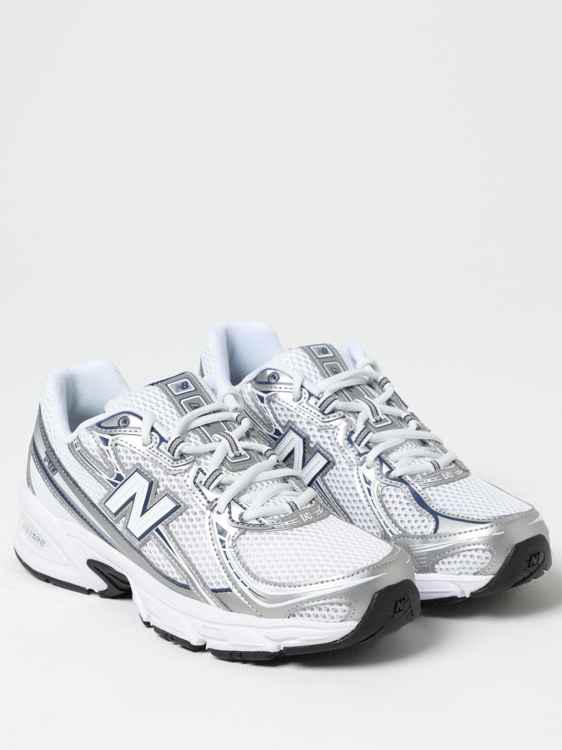 NEW BALANCE SNEAKERS: Sneakers 740 New Balance in mesh e gomma , Bianco - Img 2