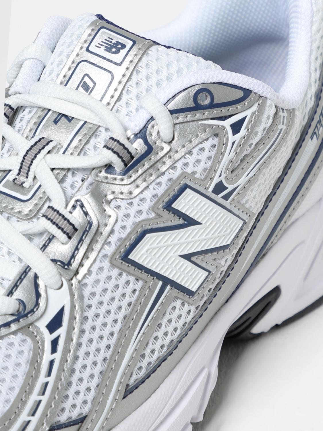 NEW BALANCE SNEAKERS: Sneakers 740 New Balance in mesh e gomma , Bianco - Img 4