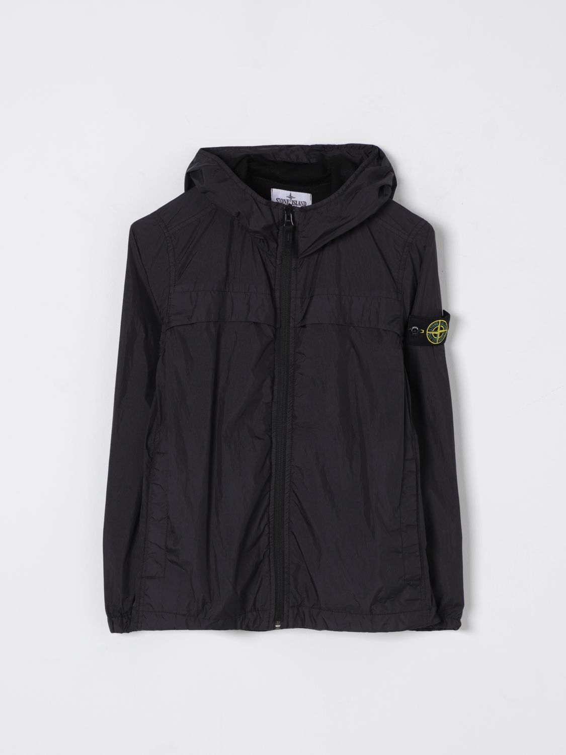 STONE ISLAND JUNIOR JACKET: Jacket kids Stone Island Junior, Black - Img 1