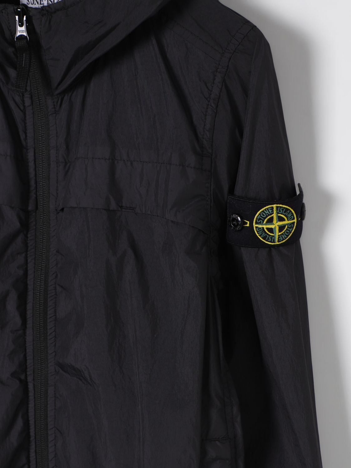 STONE ISLAND JUNIOR JACKET: Jacket kids Stone Island Junior, Black - Img 3