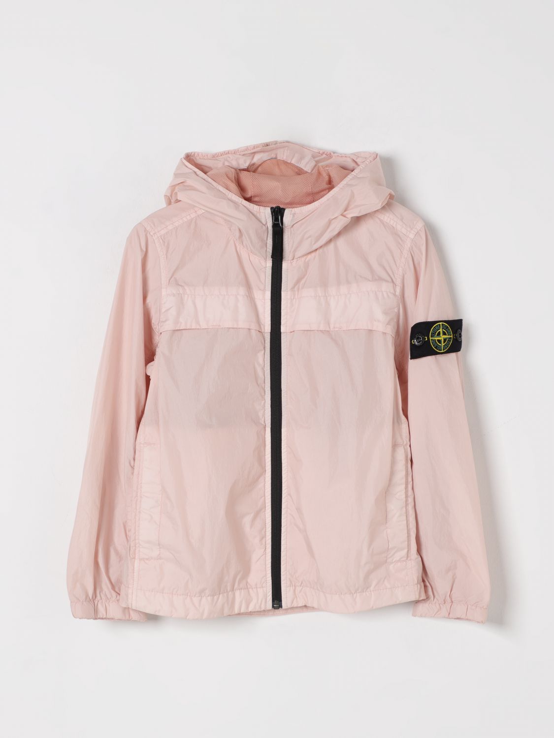 STONE ISLAND JUNIOR JACKET: Jacket kids Stone Island Junior, Pink - Img 1