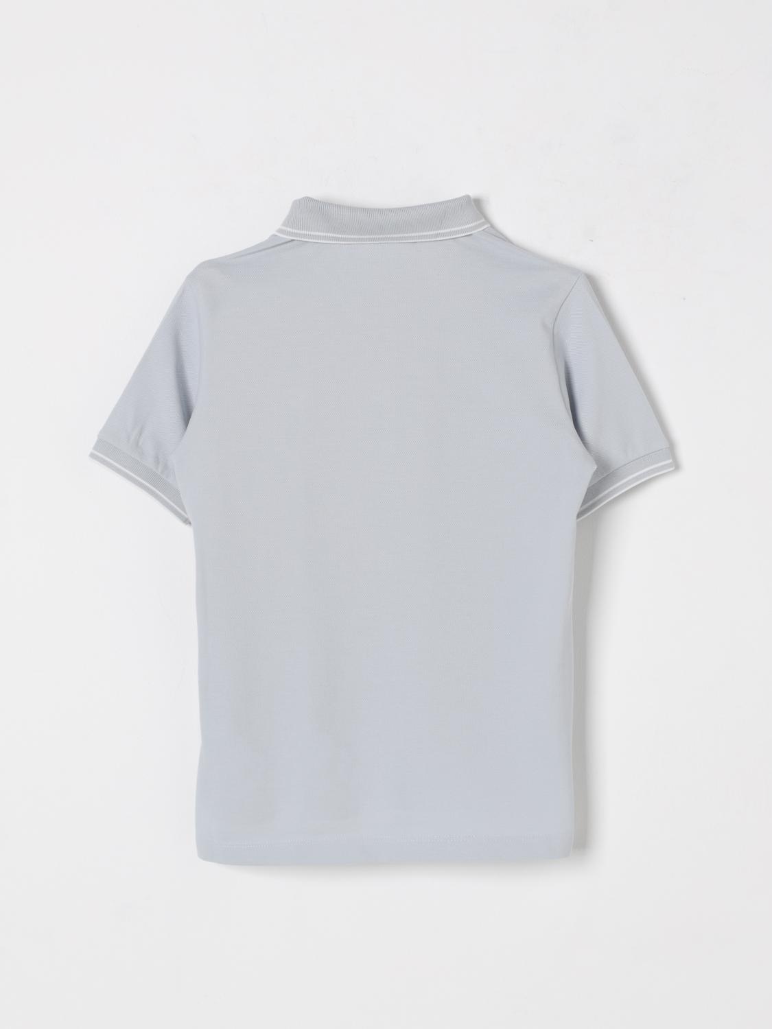 STONE ISLAND JUNIOR POLO SHIRT: Polo shirt kids Stone Island Junior, Gnawed Blue - Img 2