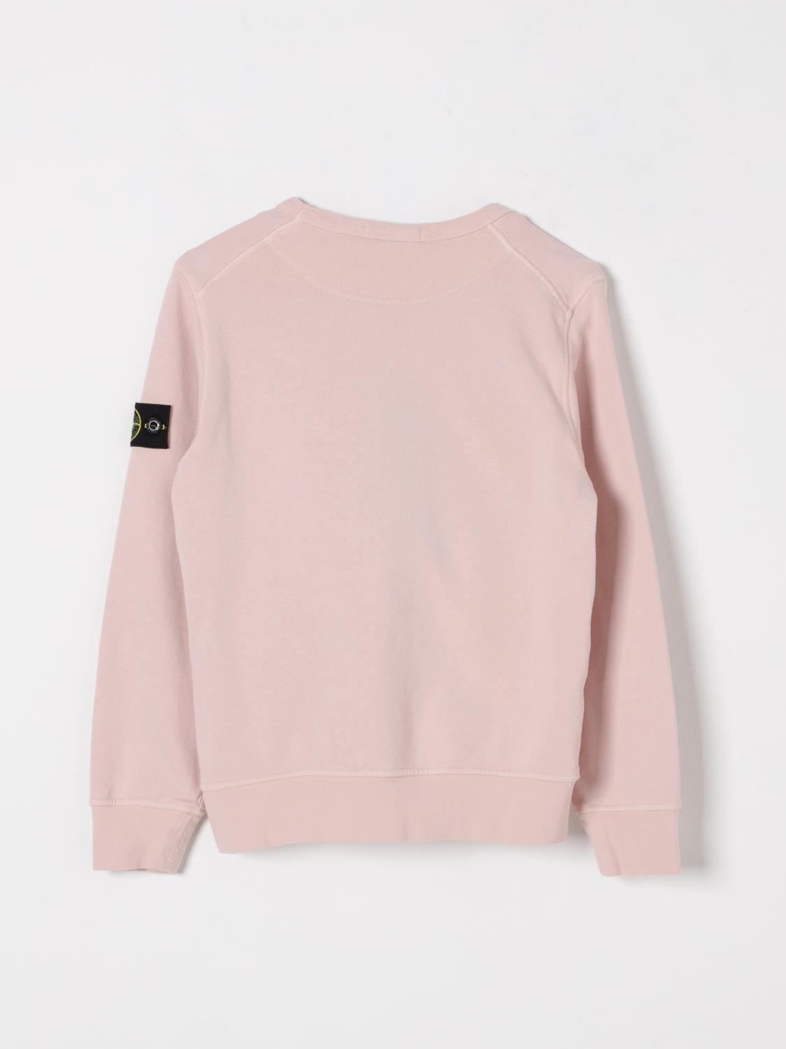 STONE ISLAND JUNIOR SWEATER: Sweater kids Stone Island Junior, Pink - Img 2