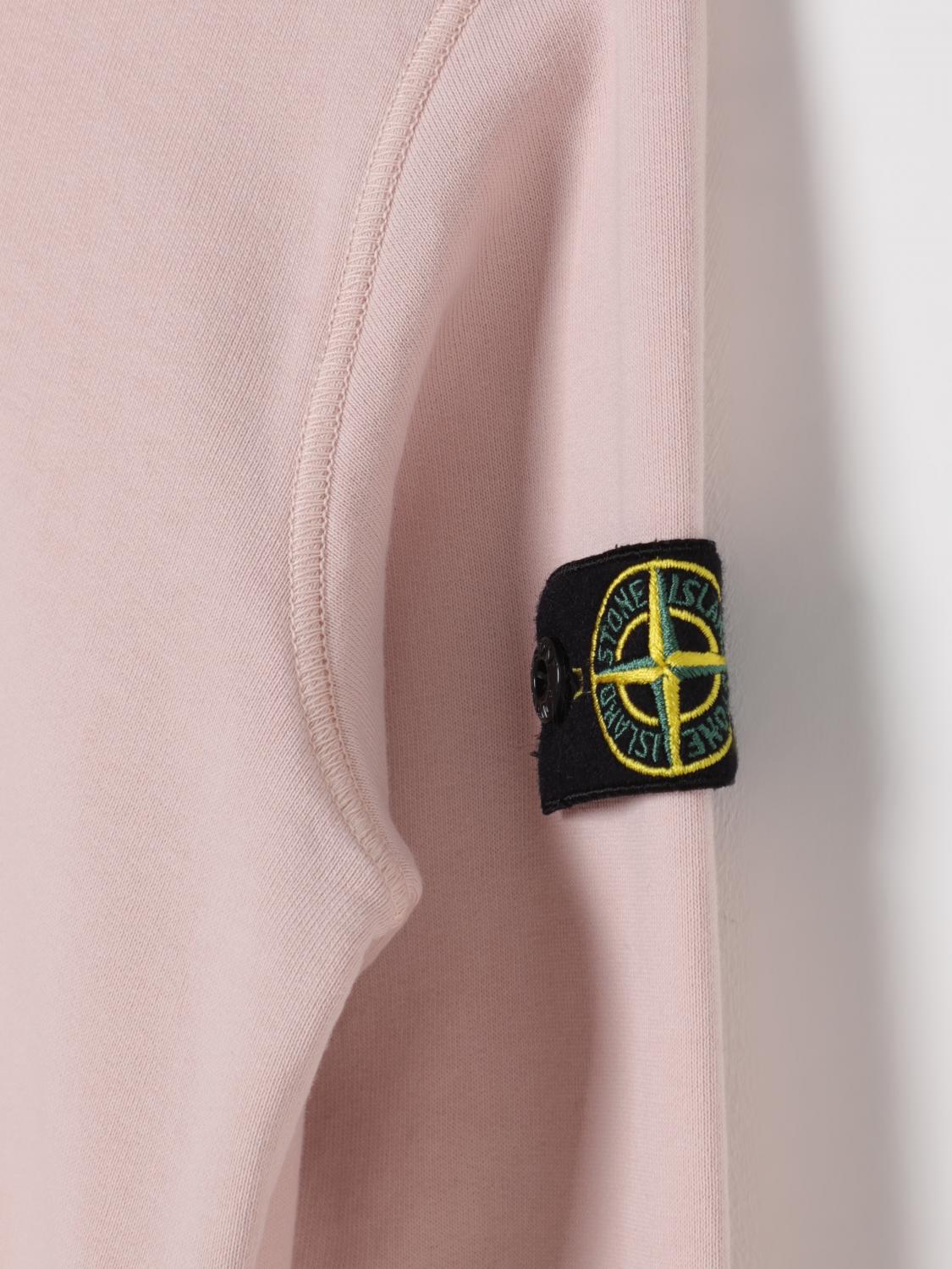 STONE ISLAND JUNIOR SWEATER: Sweater kids Stone Island Junior, Pink - Img 3