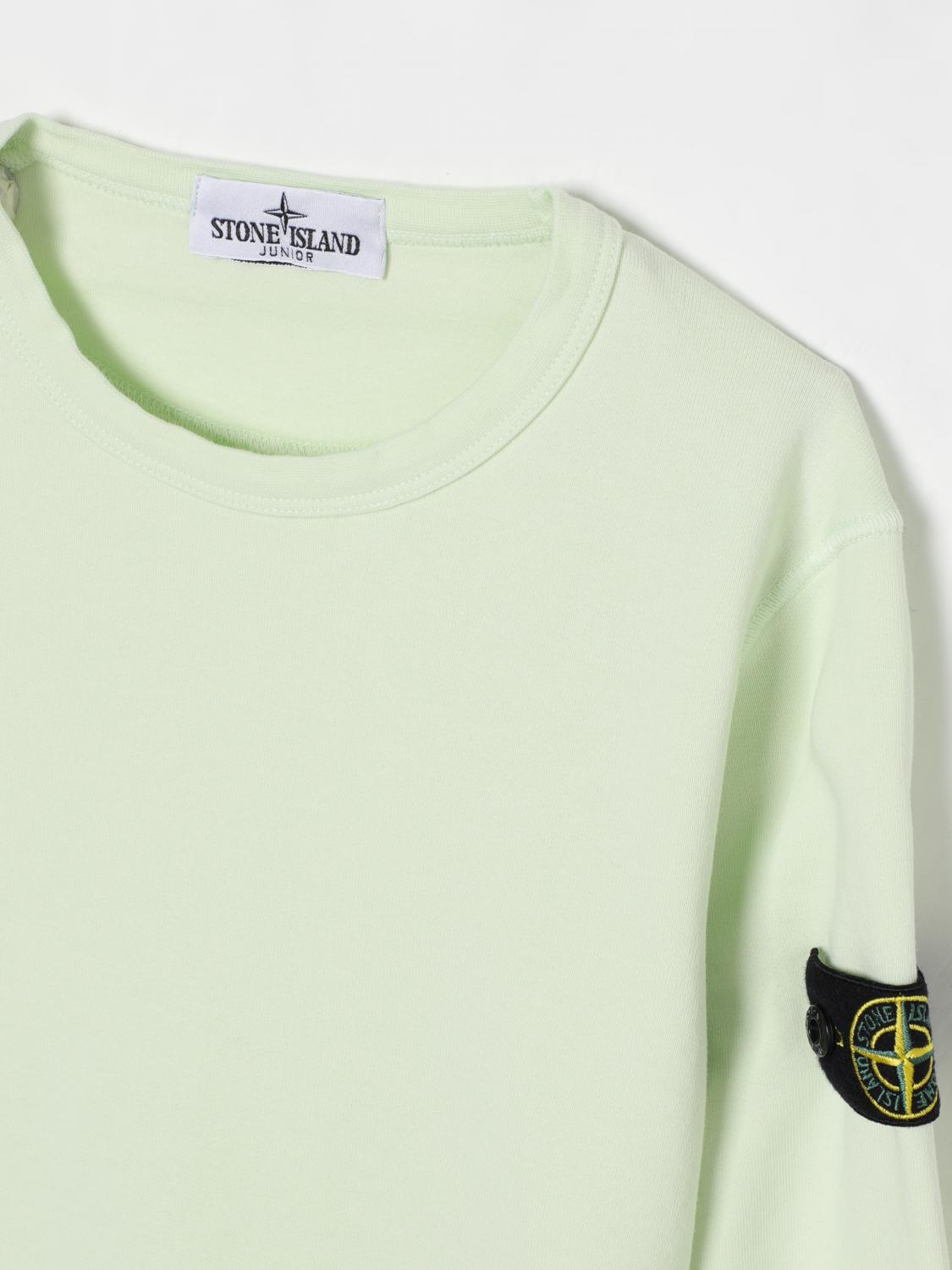 STONE ISLAND JUNIOR PULLOVER: Pullover kinder Stone Island Junior, Grün - Img 3