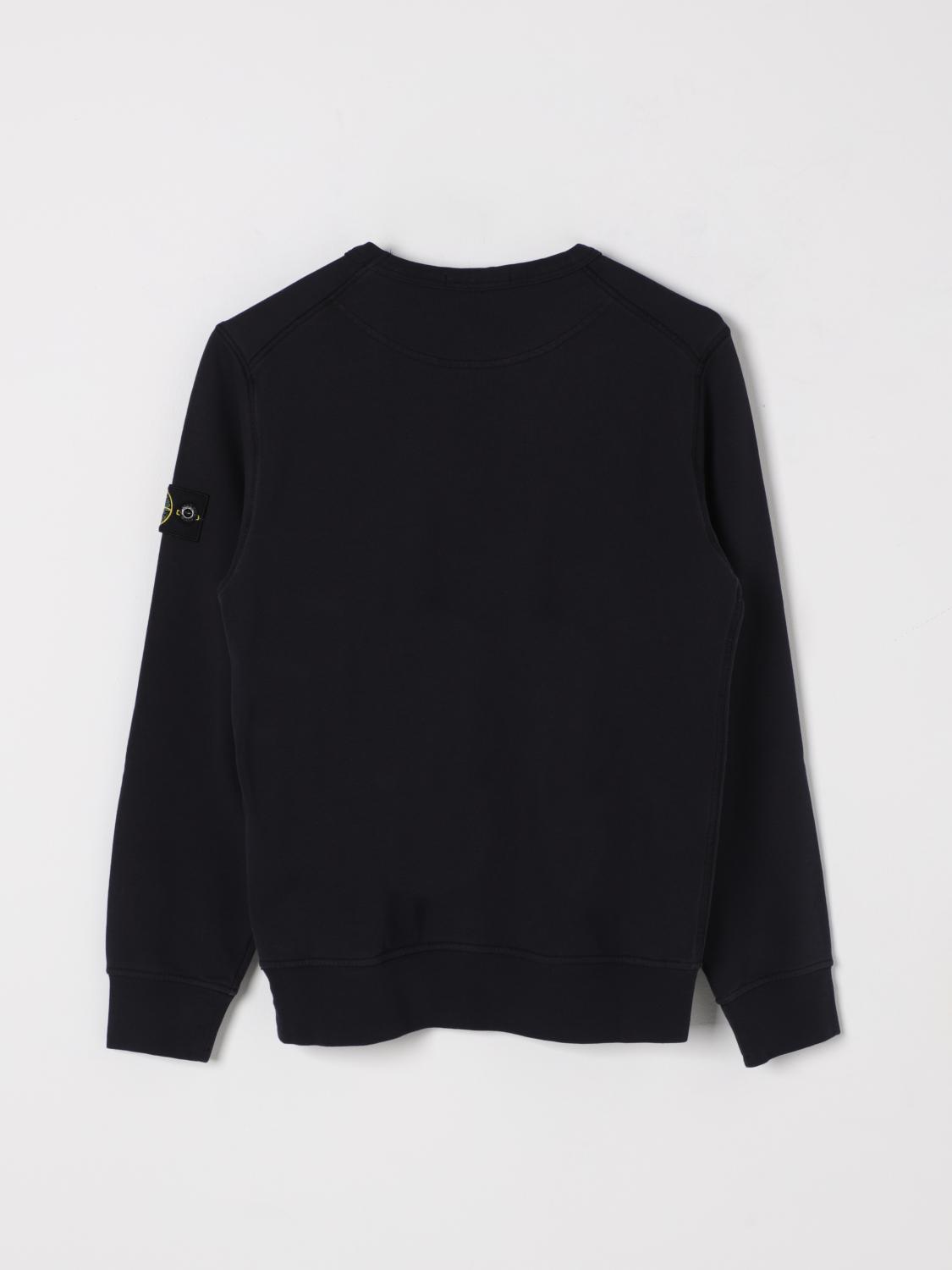 STONE ISLAND JUNIOR SWEATER: Sweater kids Stone Island Junior, Navy - Img 2