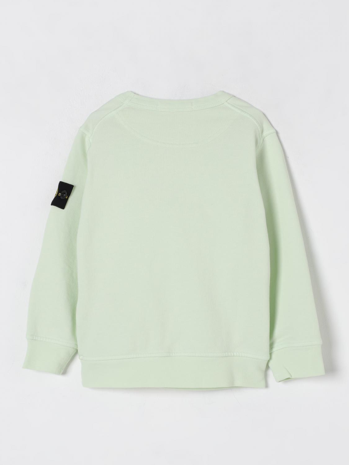 STONE ISLAND JUNIOR PULLOVER: Pullover kinder Stone Island Junior, Mint - Img 2