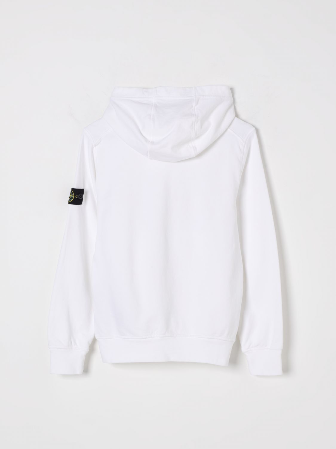 STONE ISLAND JUNIOR SWEATER: Sweater kids Stone Island Junior, White - Img 2