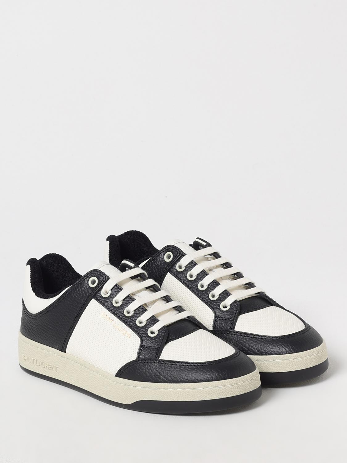 SAINT LAURENT SNEAKERS: Sneakers SL/61 Saint Laurent in pelle , Panna - Img 2