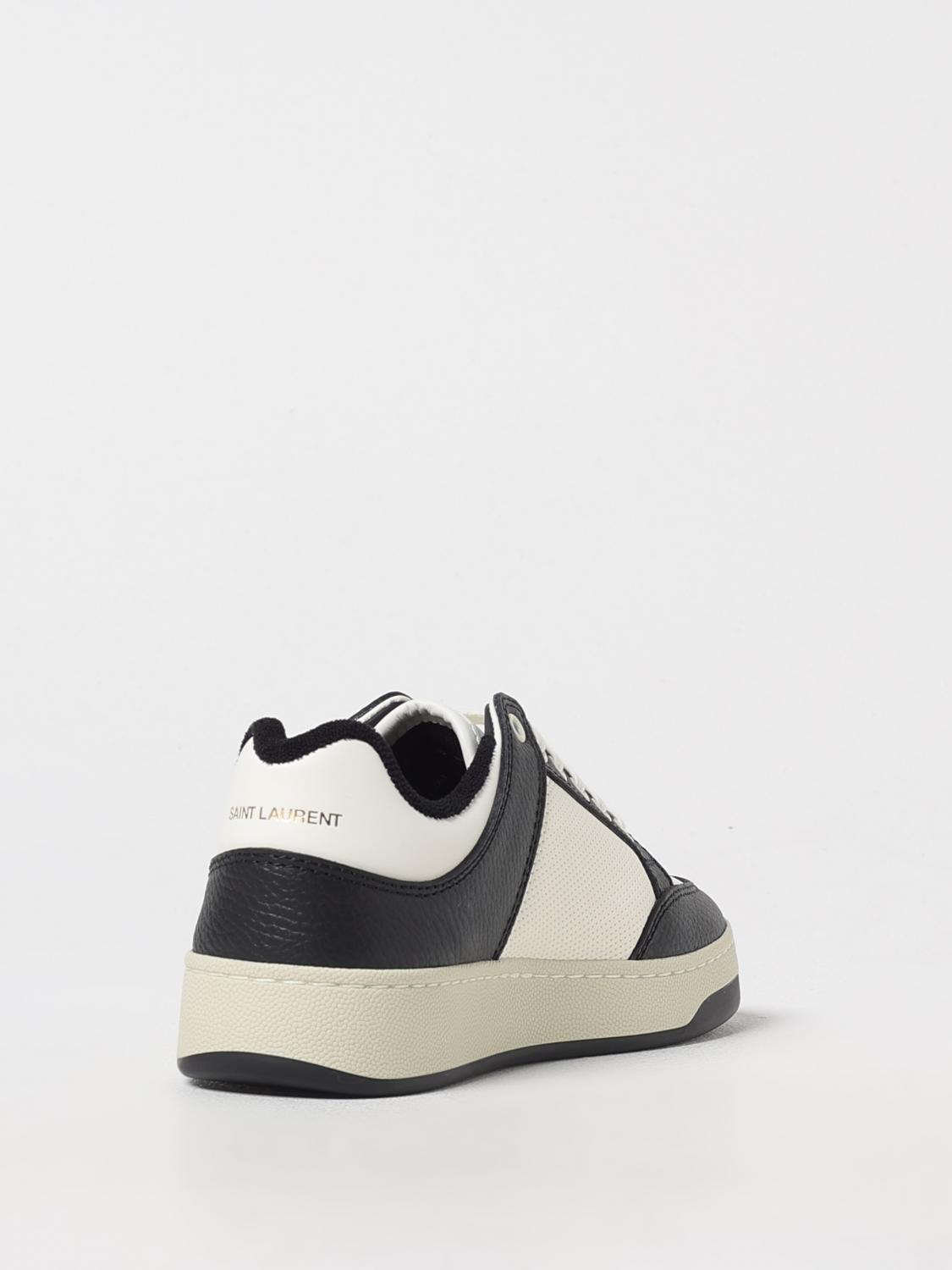 SAINT LAURENT SNEAKERS: Sneakers SL/61 Saint Laurent in pelle , Panna - Img 3