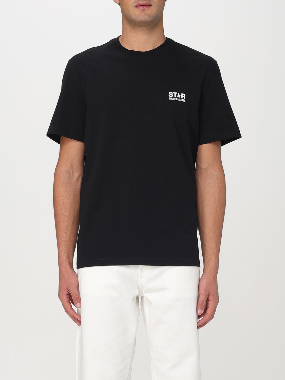 GOLDEN GOOSE T-SHIRT: T-shirt men Golden Goose, Black - Img 1