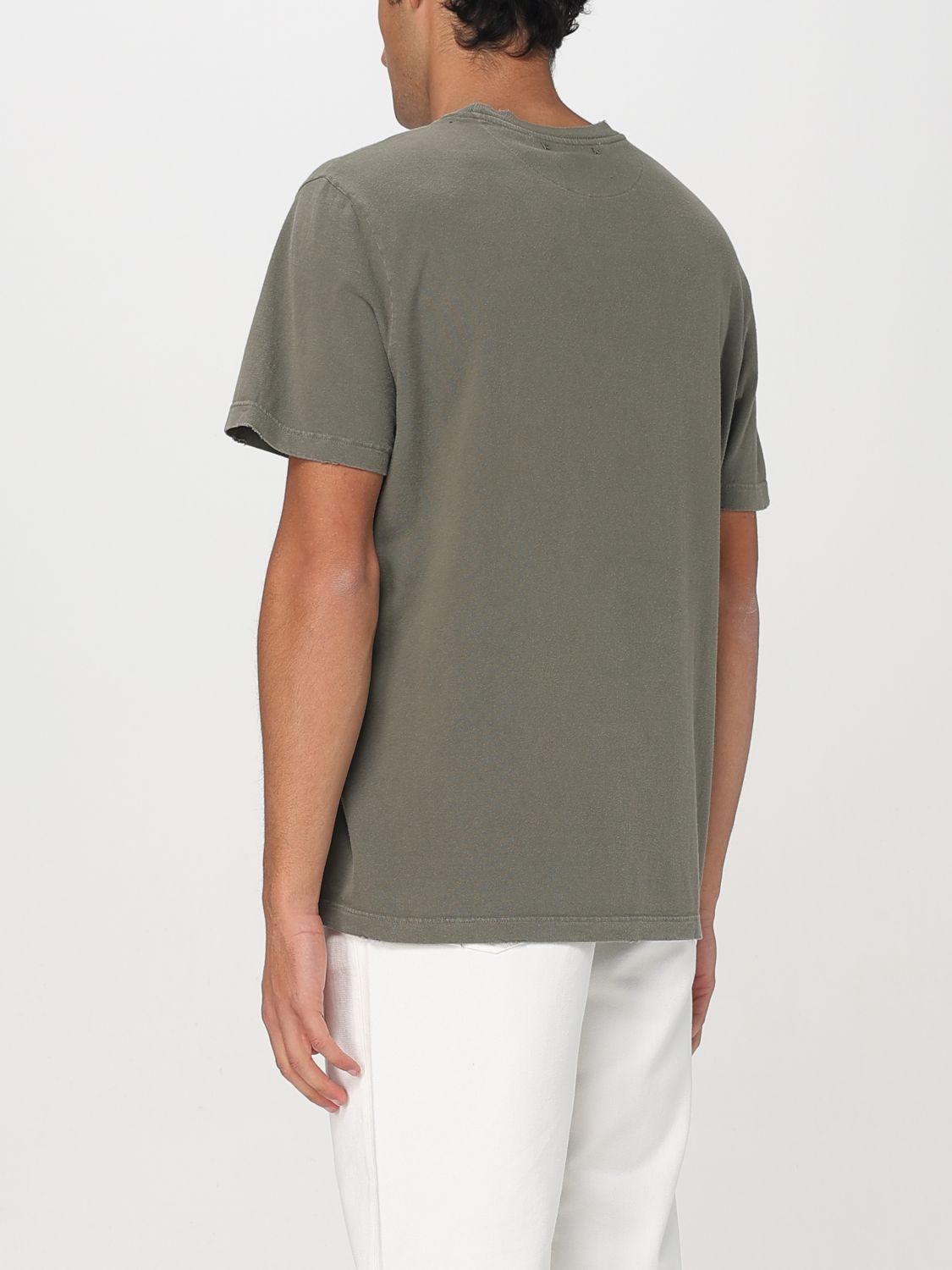 GOLDEN GOOSE T-SHIRT: T-shirt men Golden Goose, Olive - Img 3