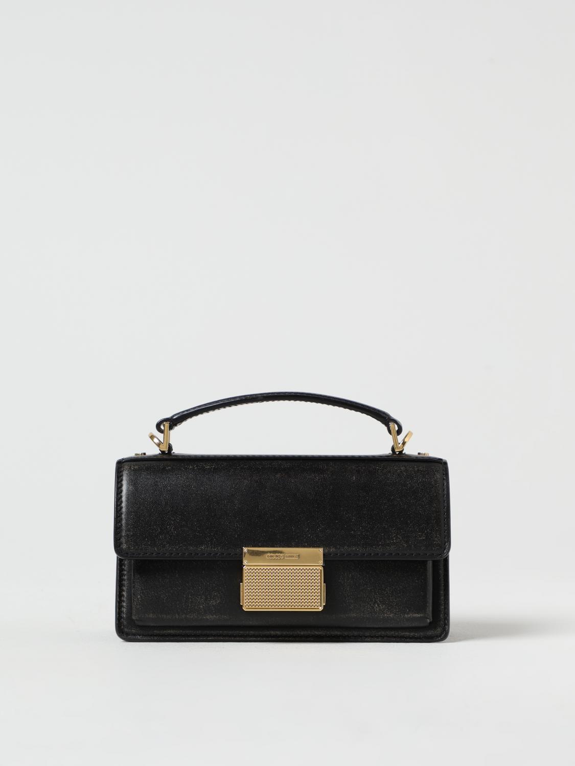 GOLDEN GOOSE MINI SAC À MAIN: Sac porté épaule femme Golden Goose, Noir - Img 1