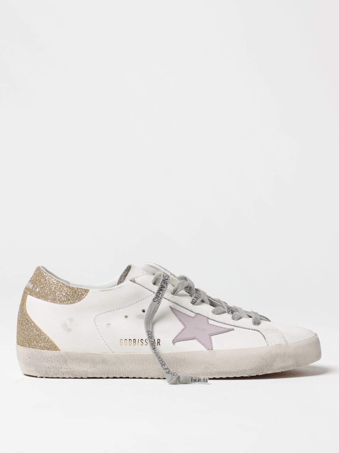 GOLDEN GOOSE SNEAKERS: Sneakers woman Golden Goose, White - Img 1