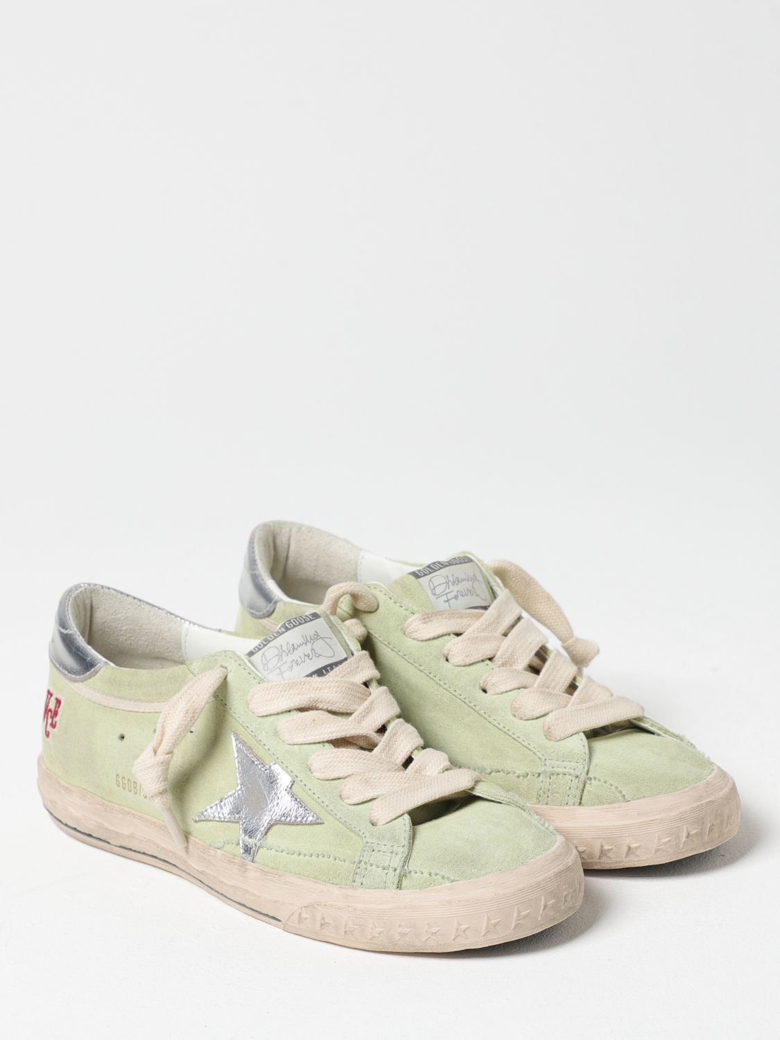 GOLDEN GOOSE SNEAKERS: Sneakers woman Golden Goose, Green - Img 2