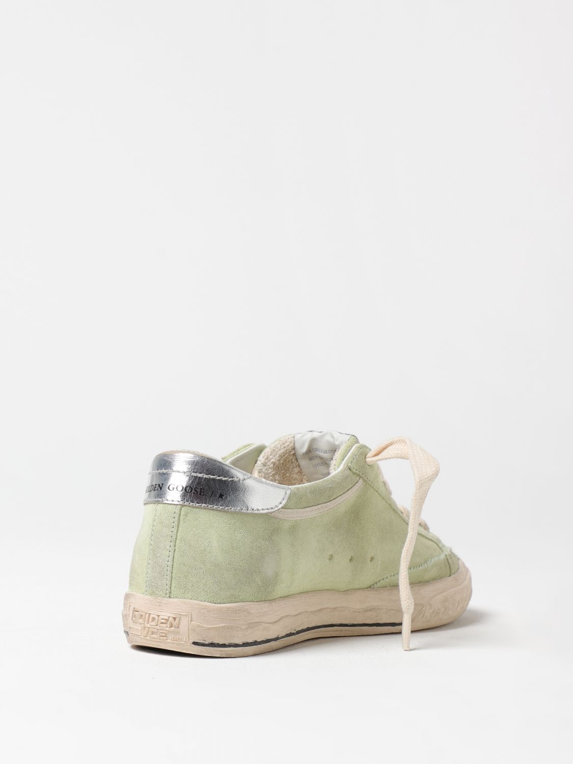 GOLDEN GOOSE SNEAKERS: Sneakers woman Golden Goose, Green - Img 3