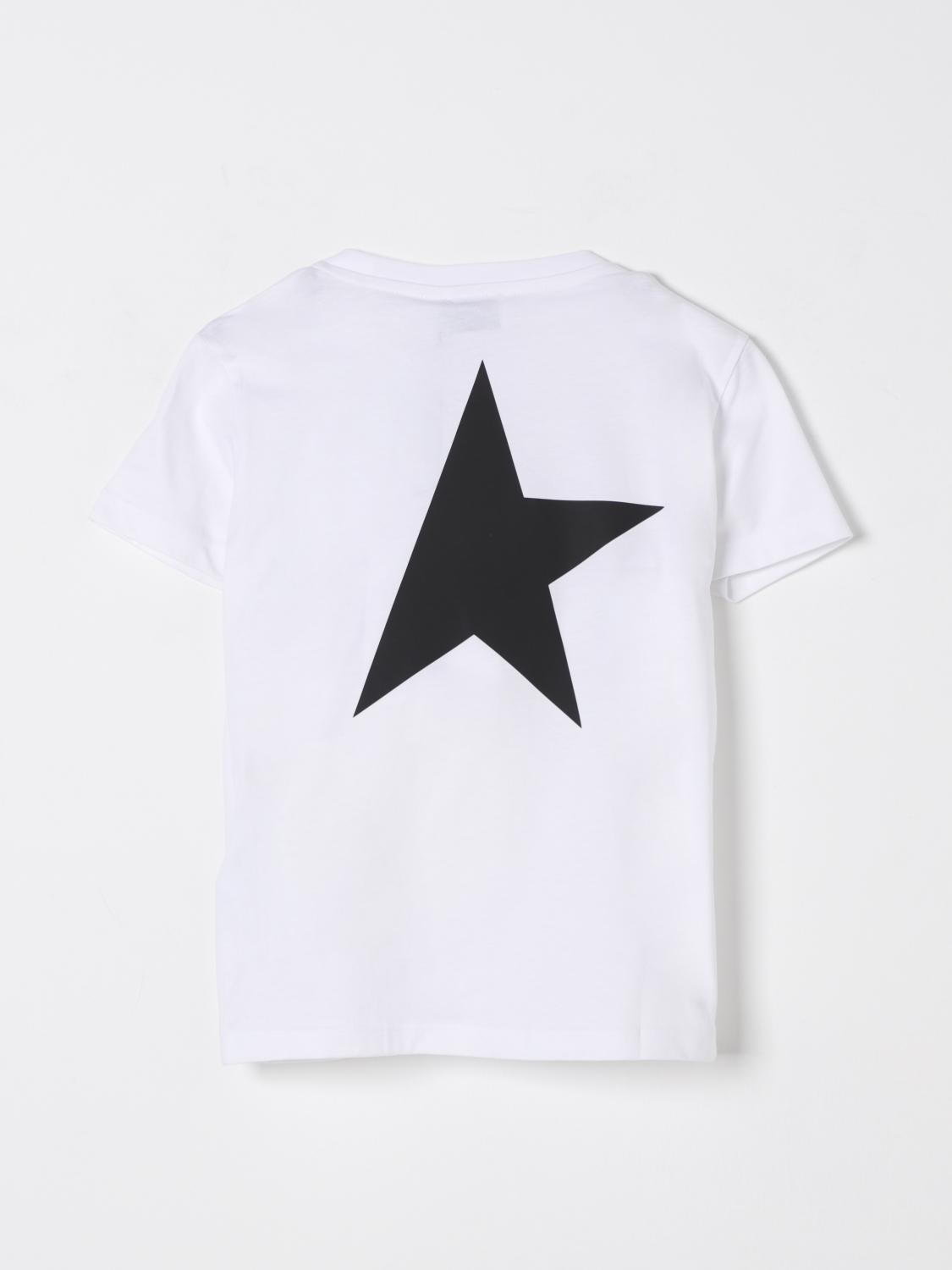 GOLDEN GOOSE T-SHIRT: T-shirt kids Golden Goose, White - Img 2