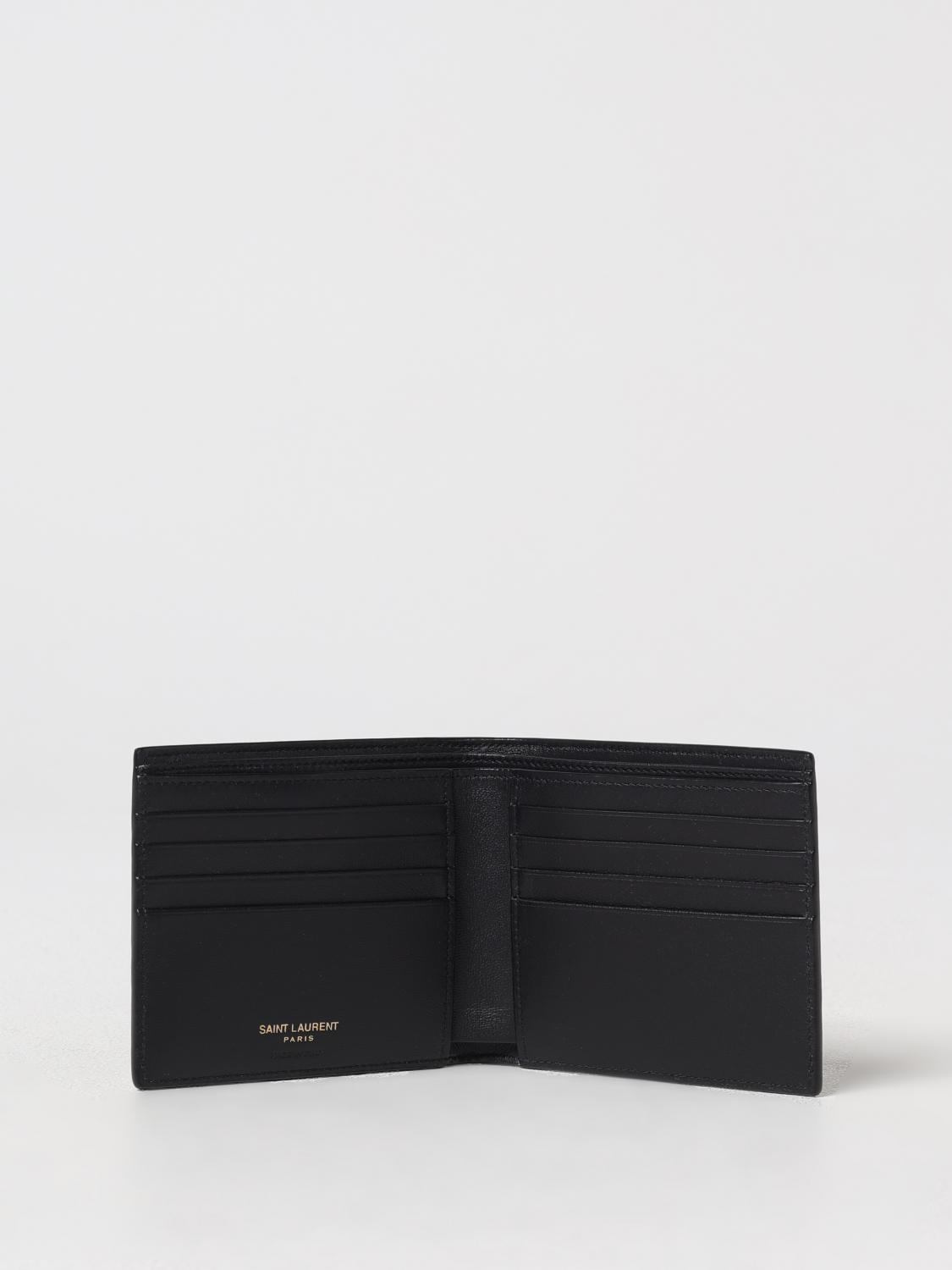 SAINT LAURENT WALLET: Wallet men Saint Laurent, Black - Img 2