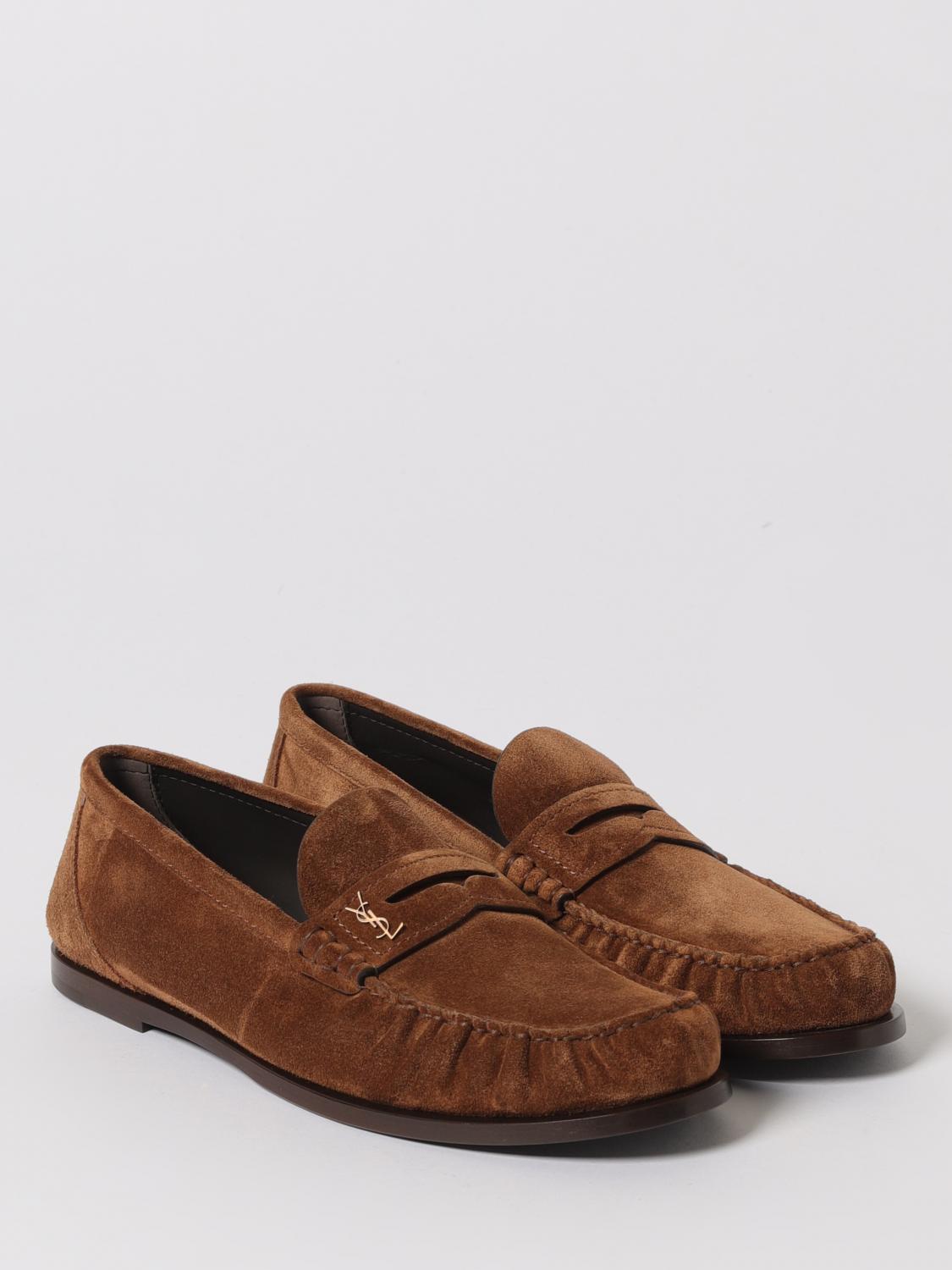 SAINT LAURENT LOAFERS: Shoes men Saint Laurent, Dark - Img 2