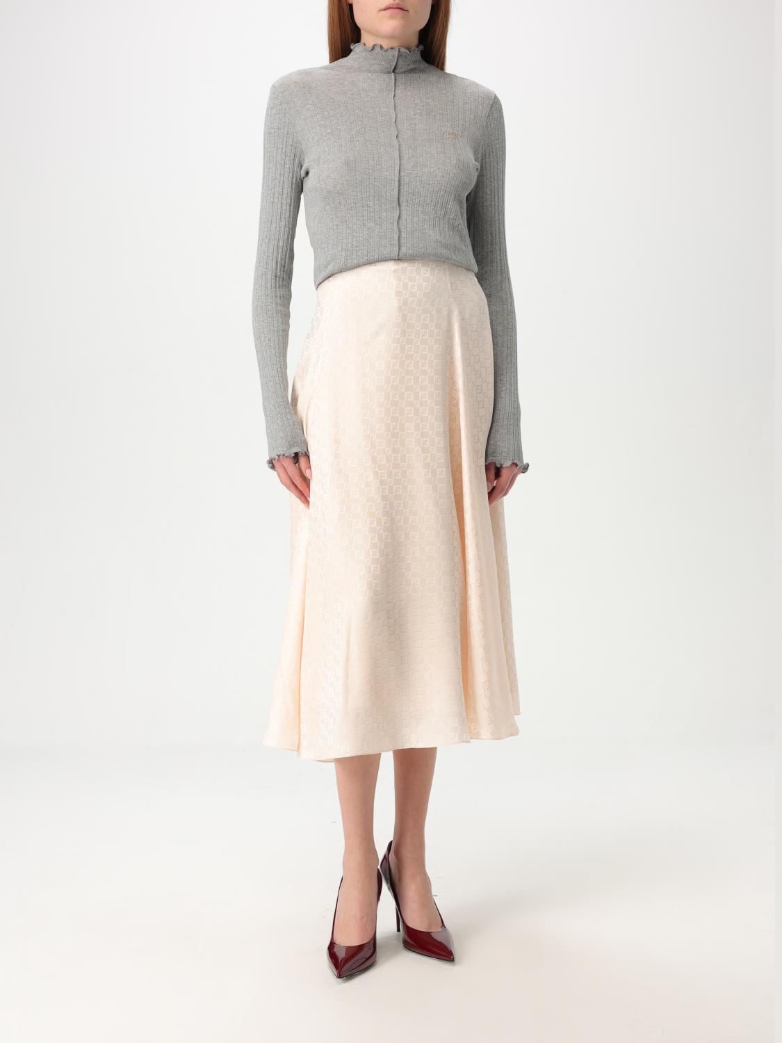 FENDI JERSEY: Jersey mujer Fendi, Gris - Img 2