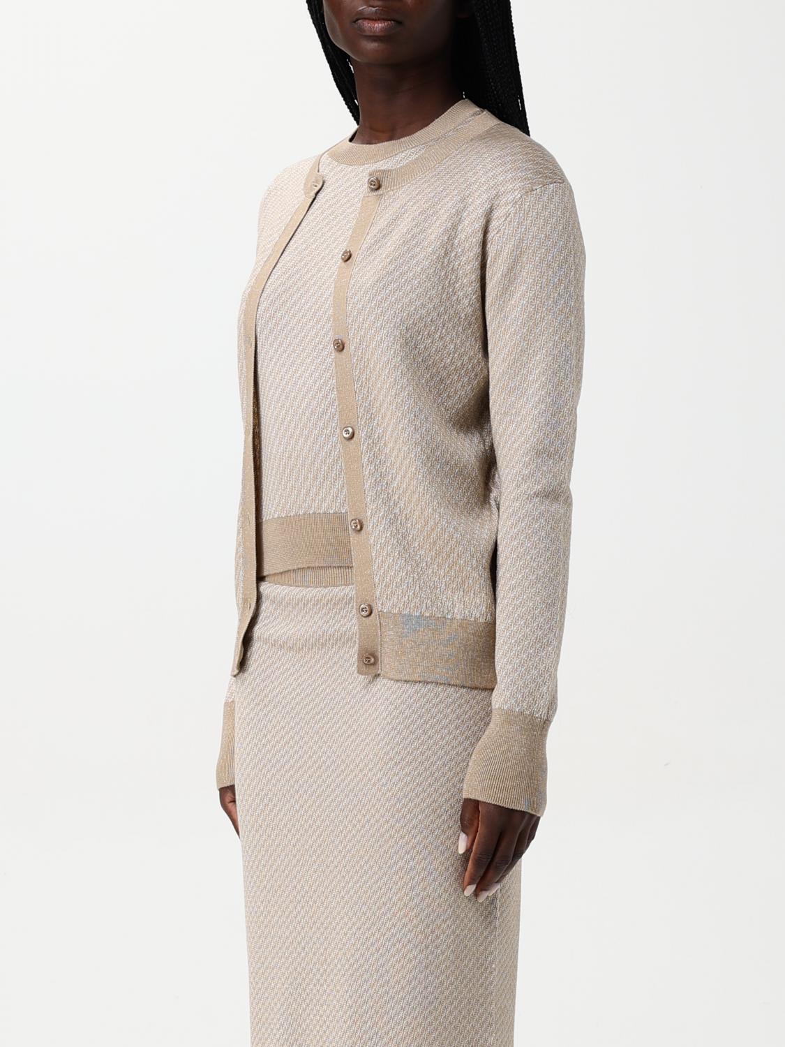 FENDI STRICKJACKE: Strickjacke damen Fendi, Beige - Img 4