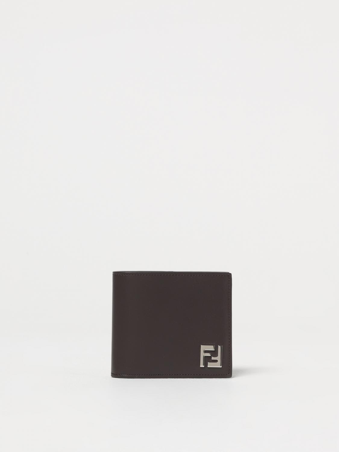 FENDI WALLET: Wallet men Fendi, Brown - Img 1