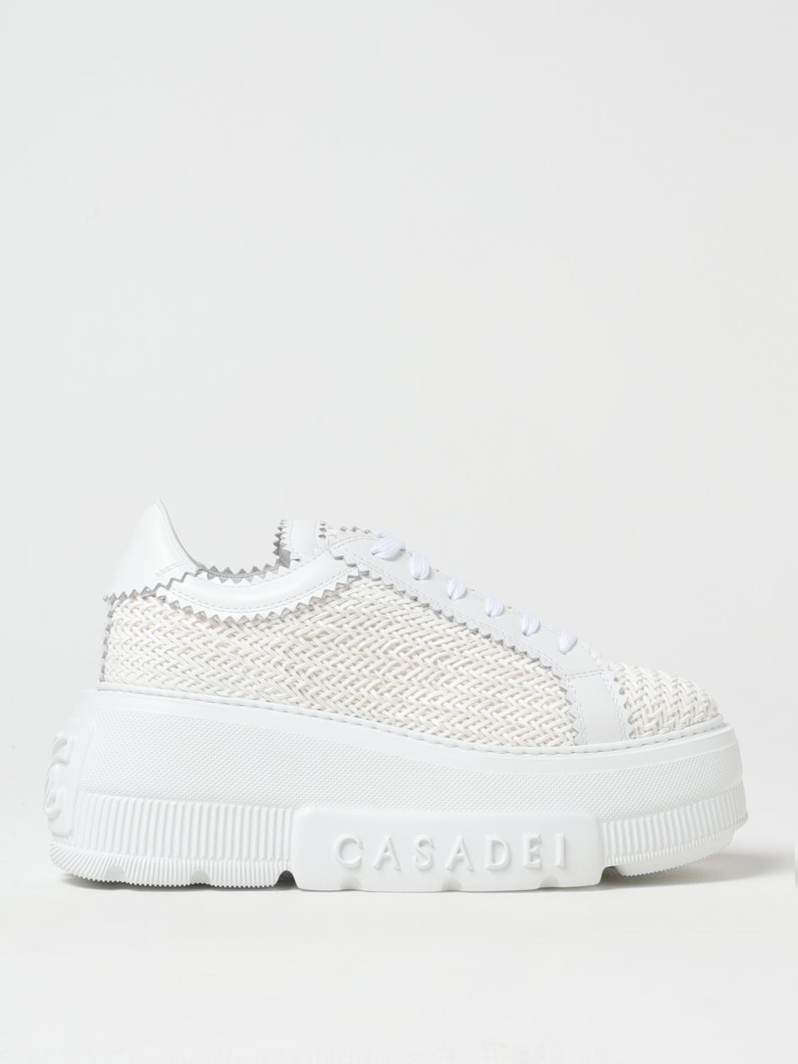 CASADEI BASKETS: Baskets femme Casadei, Blanc - Img 1