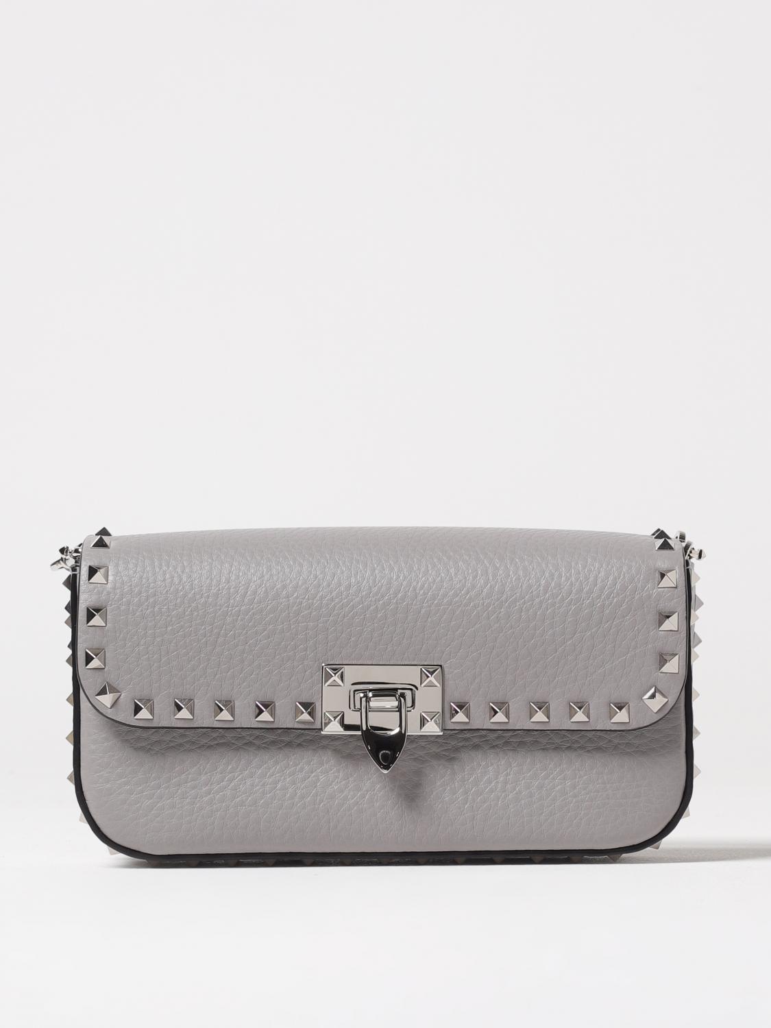 VALENTINO GARAVANI SHOULDER BAG: Shoulder bag woman Valentino Garavani, Grey - Img 1