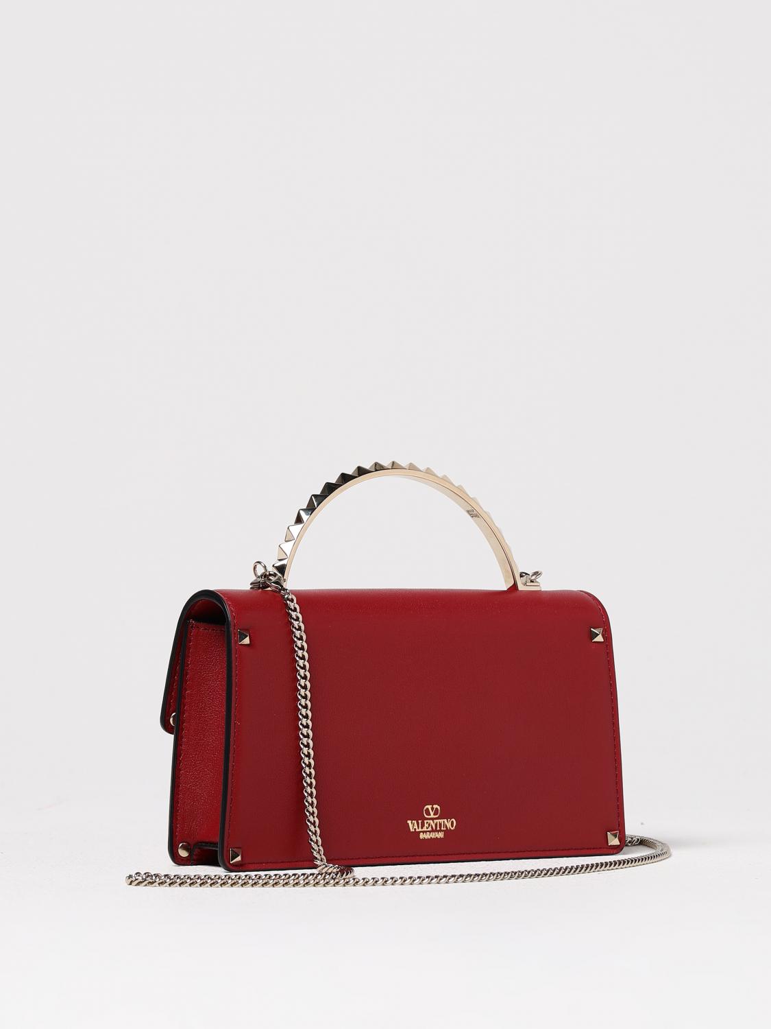 VALENTINO GARAVANI MINI BAG: Shoulder bag woman Valentino Garavani, Red - Img 3