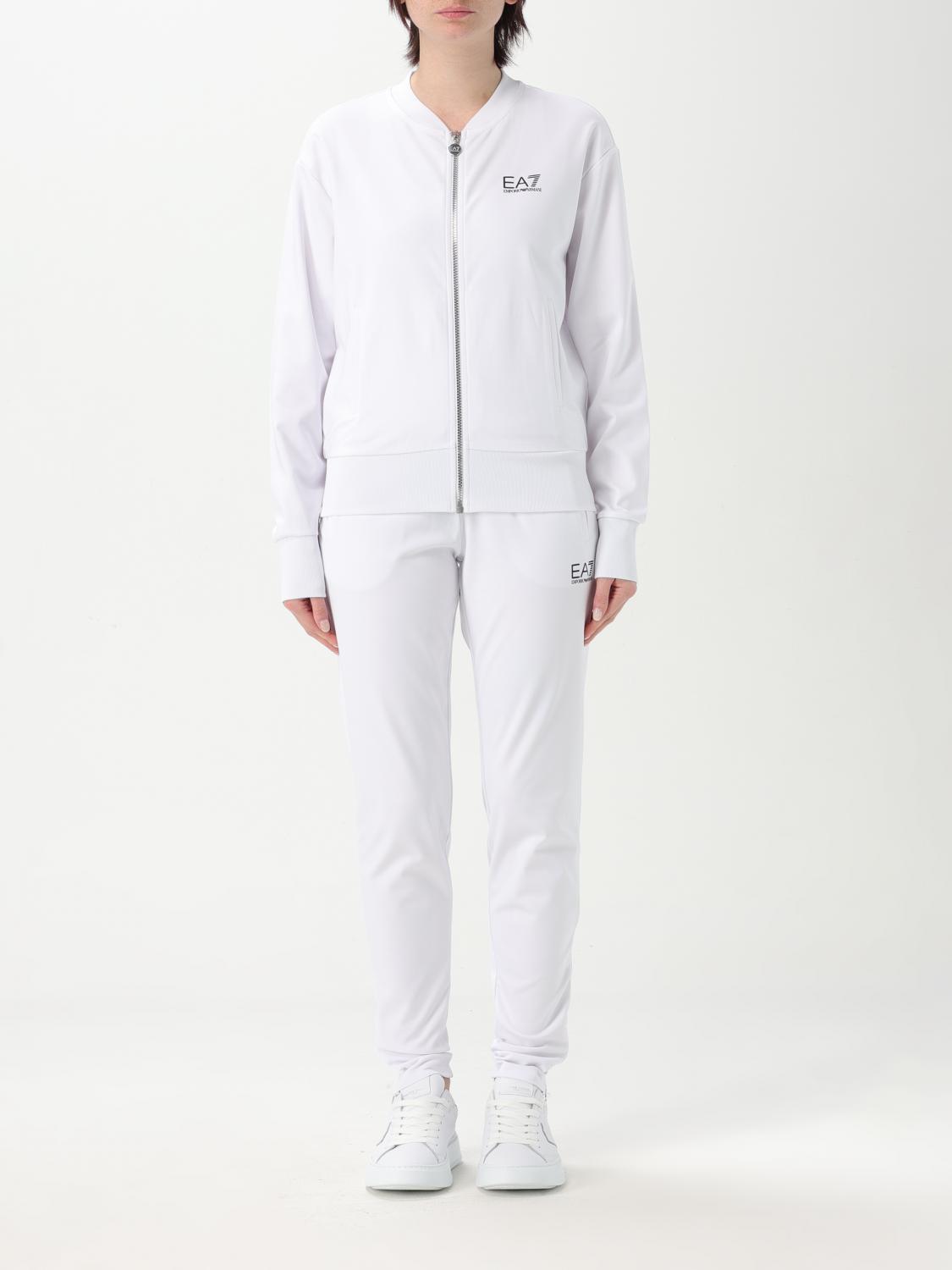 EA7 ZWEITEILER: Jumpsuit damen Ea7, Weiß - Img 1
