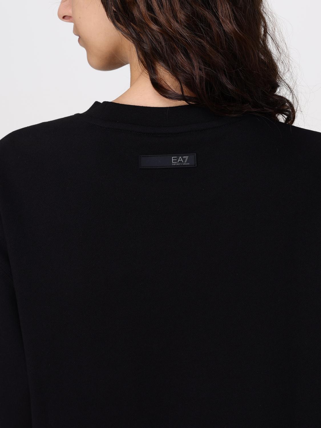 EA7 T-SHIRT: T-shirt damen Ea7, Schwarz - Img 3