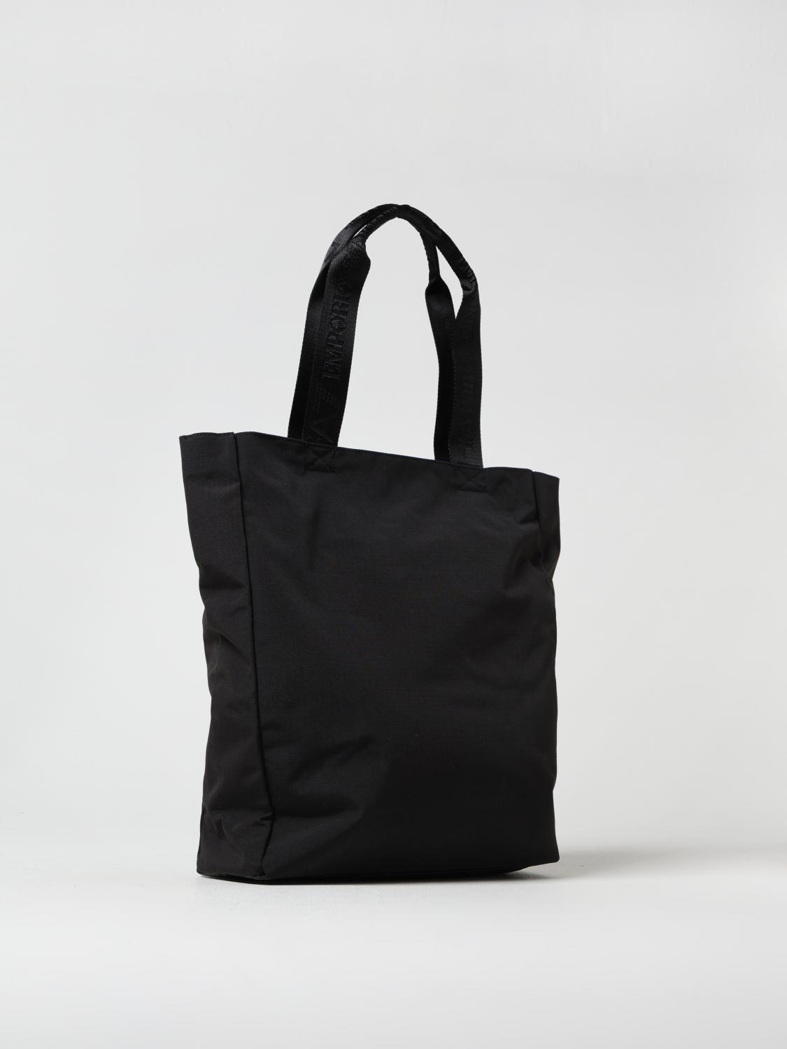 EA7 BORSE TOTE: Borsa EA7 in nylon con stampa logo , Nero - Img 2