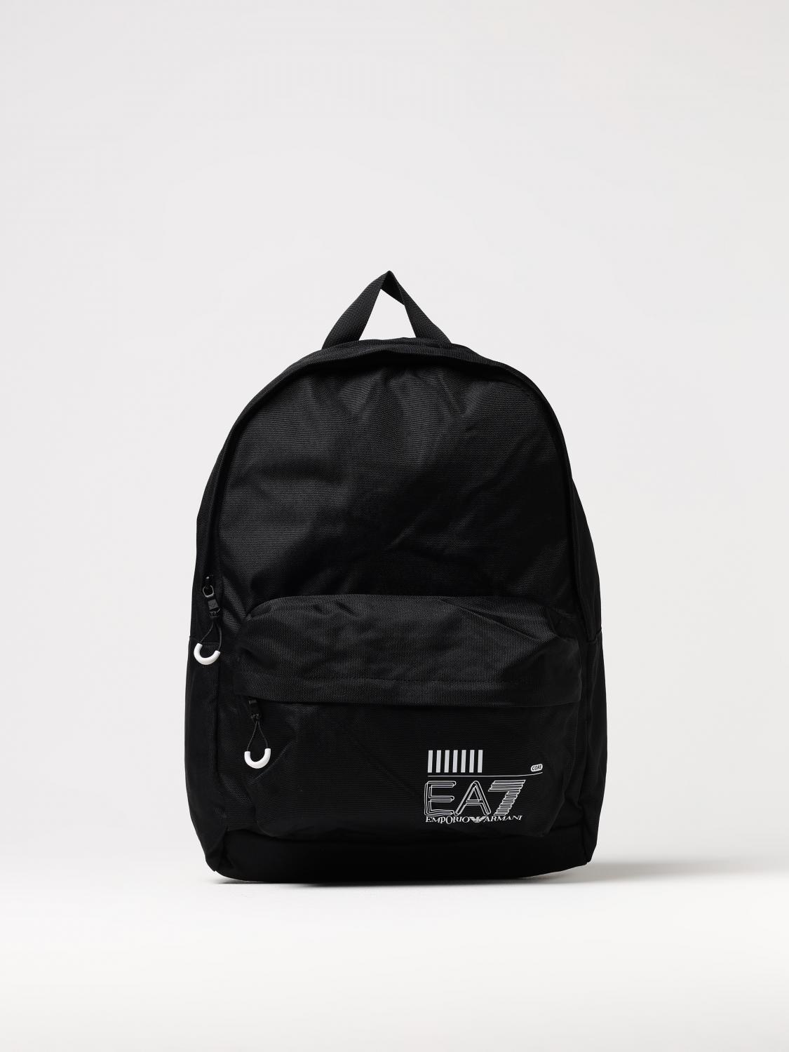 EA7 BACKPACK: Bags men Ea7, Black - Img 1