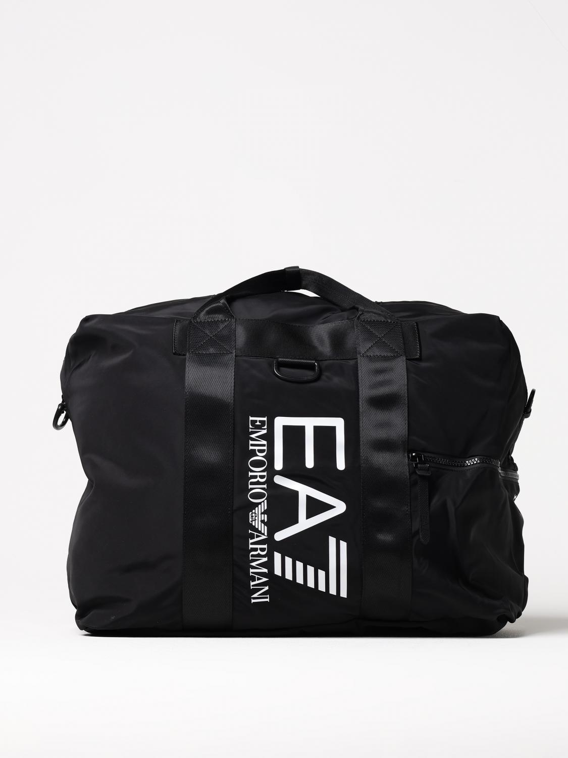 EA7 SHOULDER BAG: Bags men Ea7, Black - Img 1