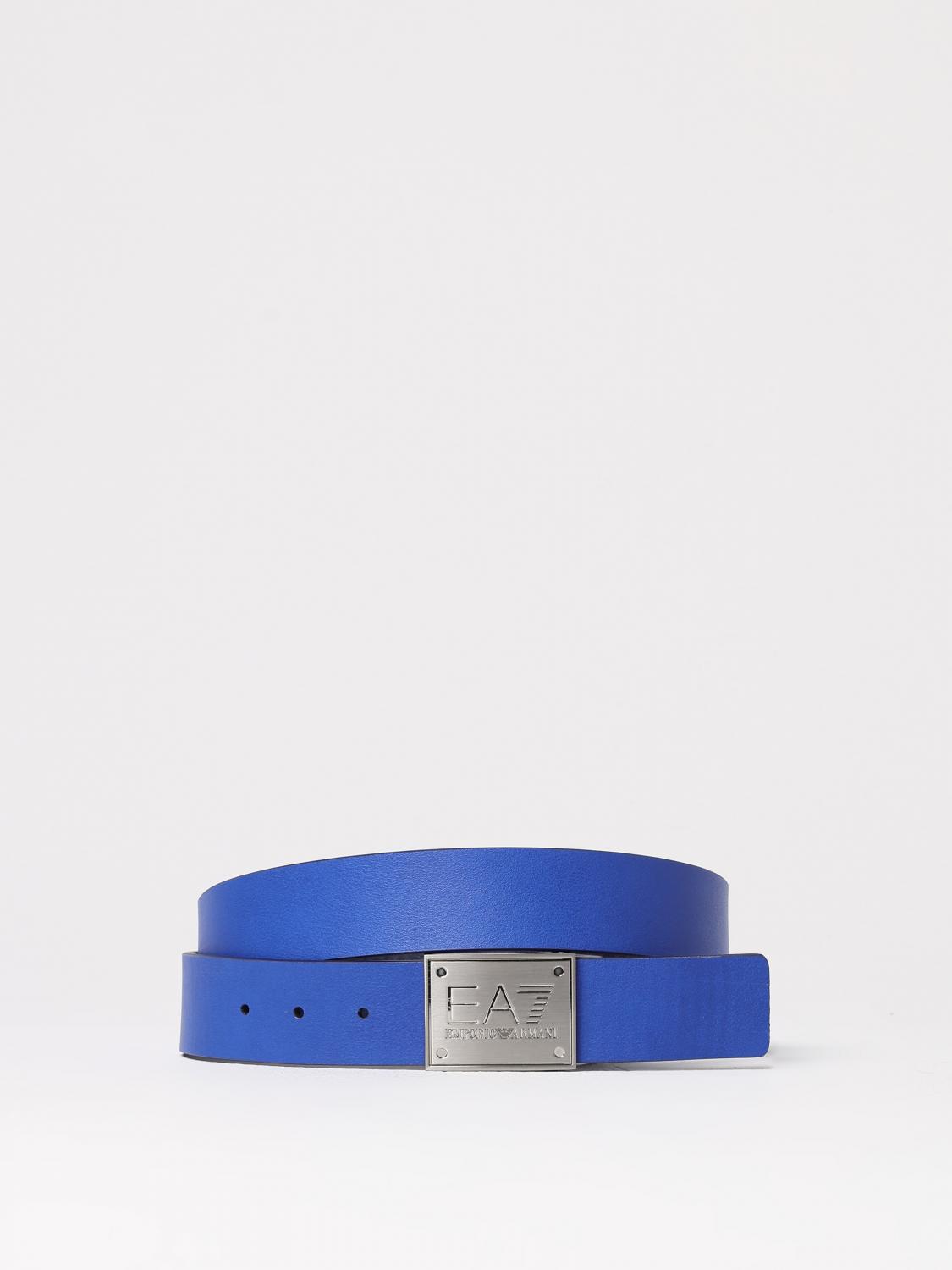 EA7 CEINTURE: Ceinture homme Ea7, Bleu - Img 2