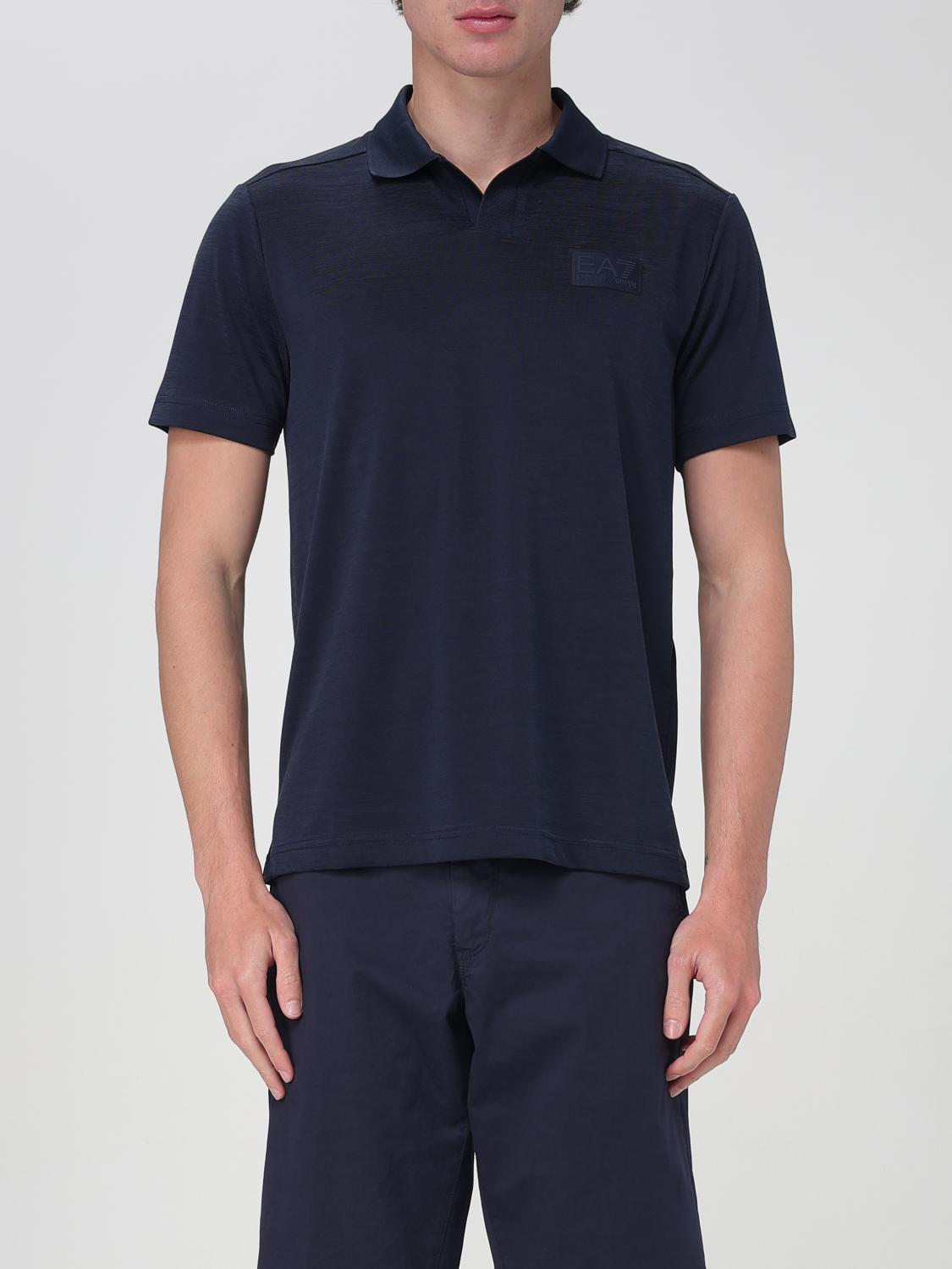 EA7 POLO: Polo herren Ea7, Blau - Img 1