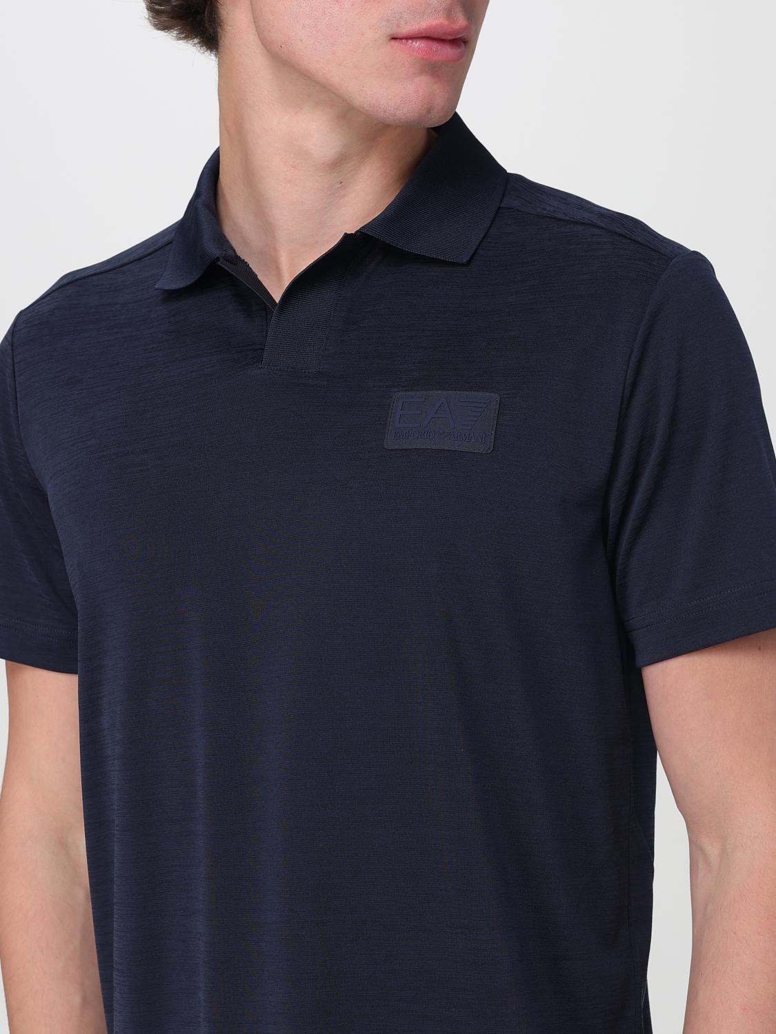 EA7 POLO: Polo herren Ea7, Blau - Img 3