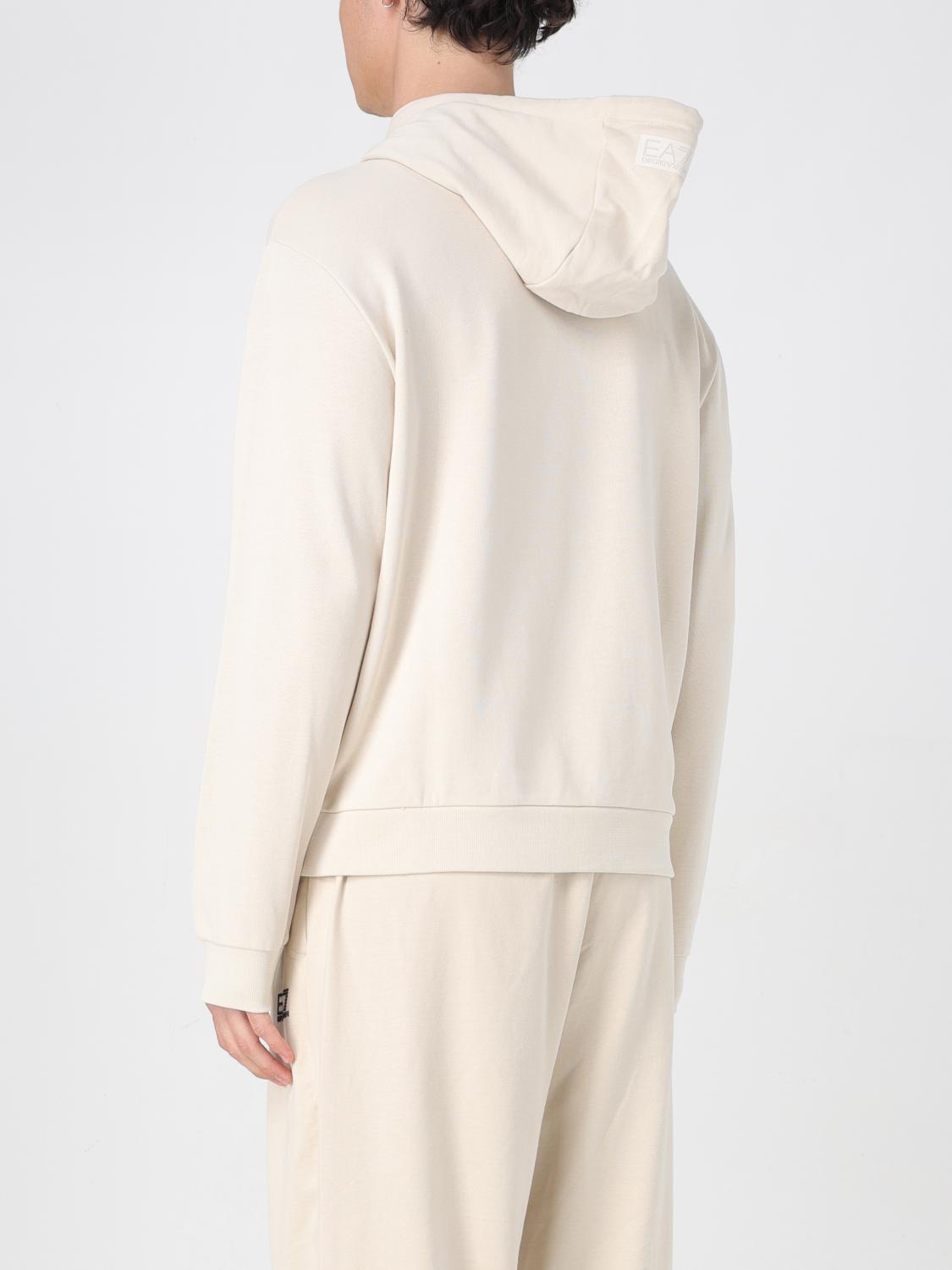 EA7 SWEATSHIRT: Sweatshirt men Ea7, Ivory - Img 2