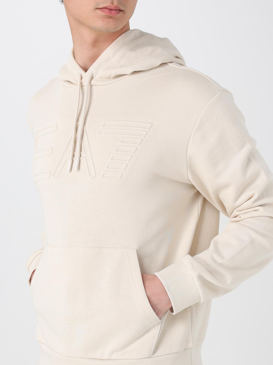 EA7 SWEATSHIRT: Sweatshirt men Ea7, Ivory - Img 3