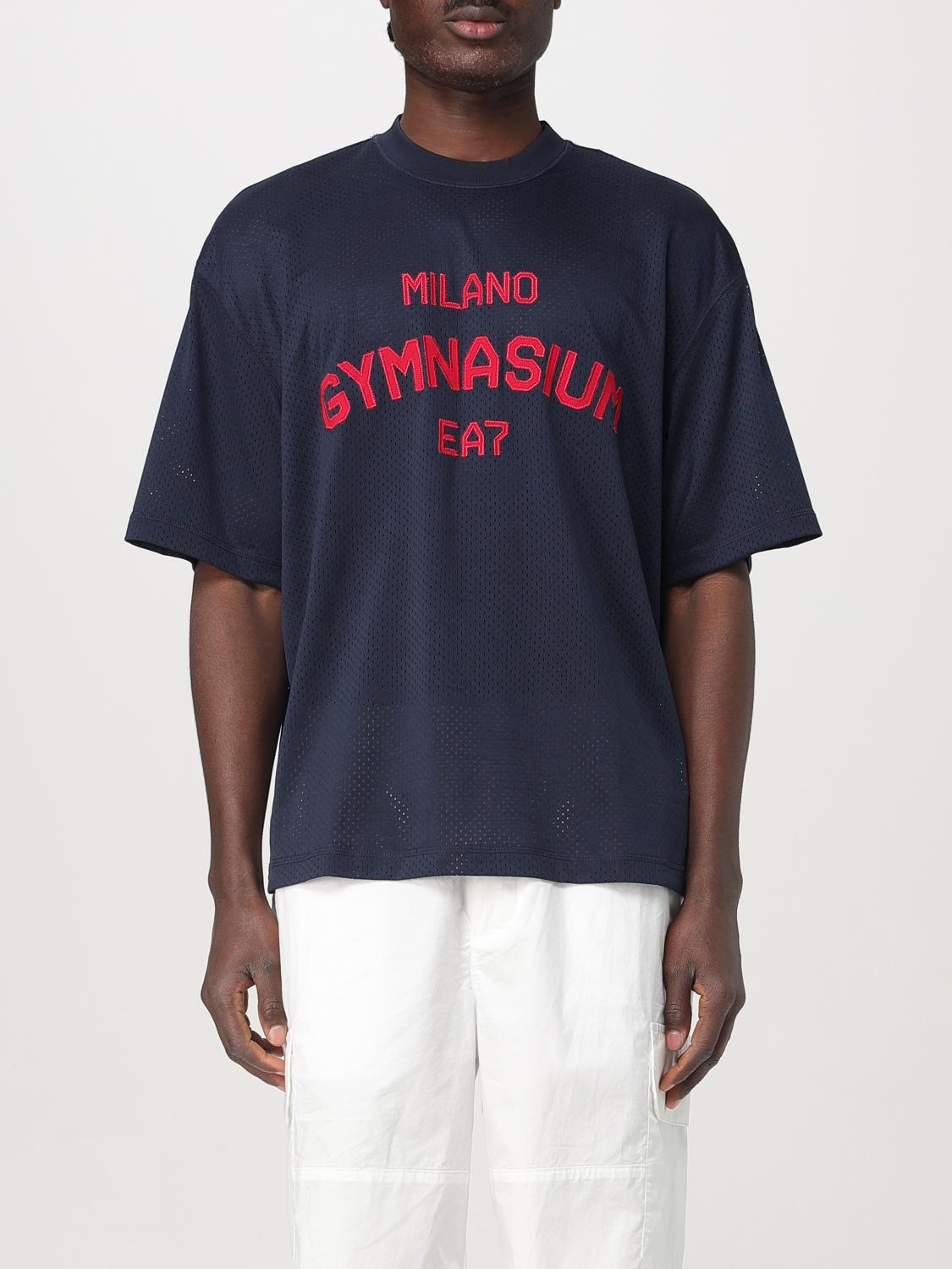 EA7 T-SHIRT: T-shirt men Ea7, Blue - Img 1
