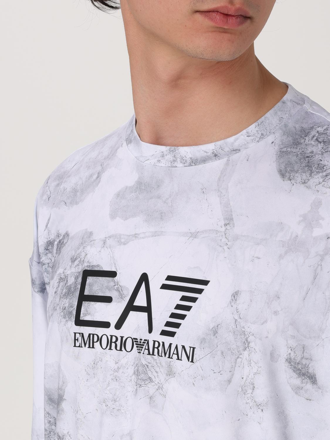 EA7 T-SHIRT: T-shirt herren Ea7, Weiß - Img 3